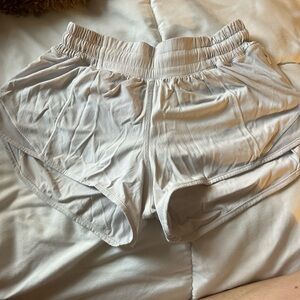 Women's White Lululemon Shorts